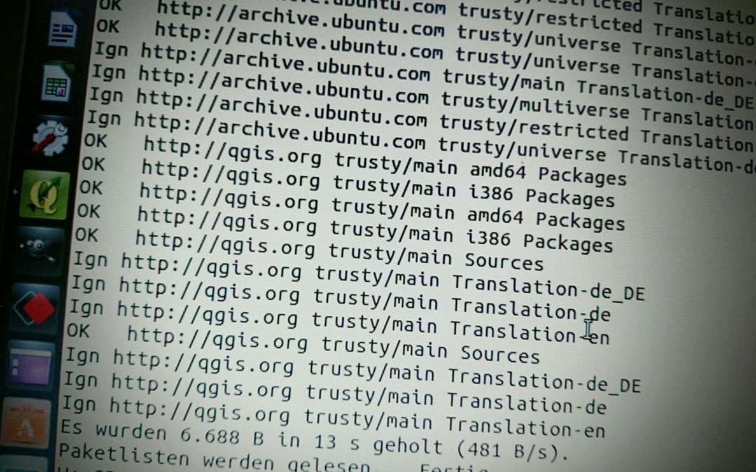 Aktuelle QGIS-Version mit Ubuntu