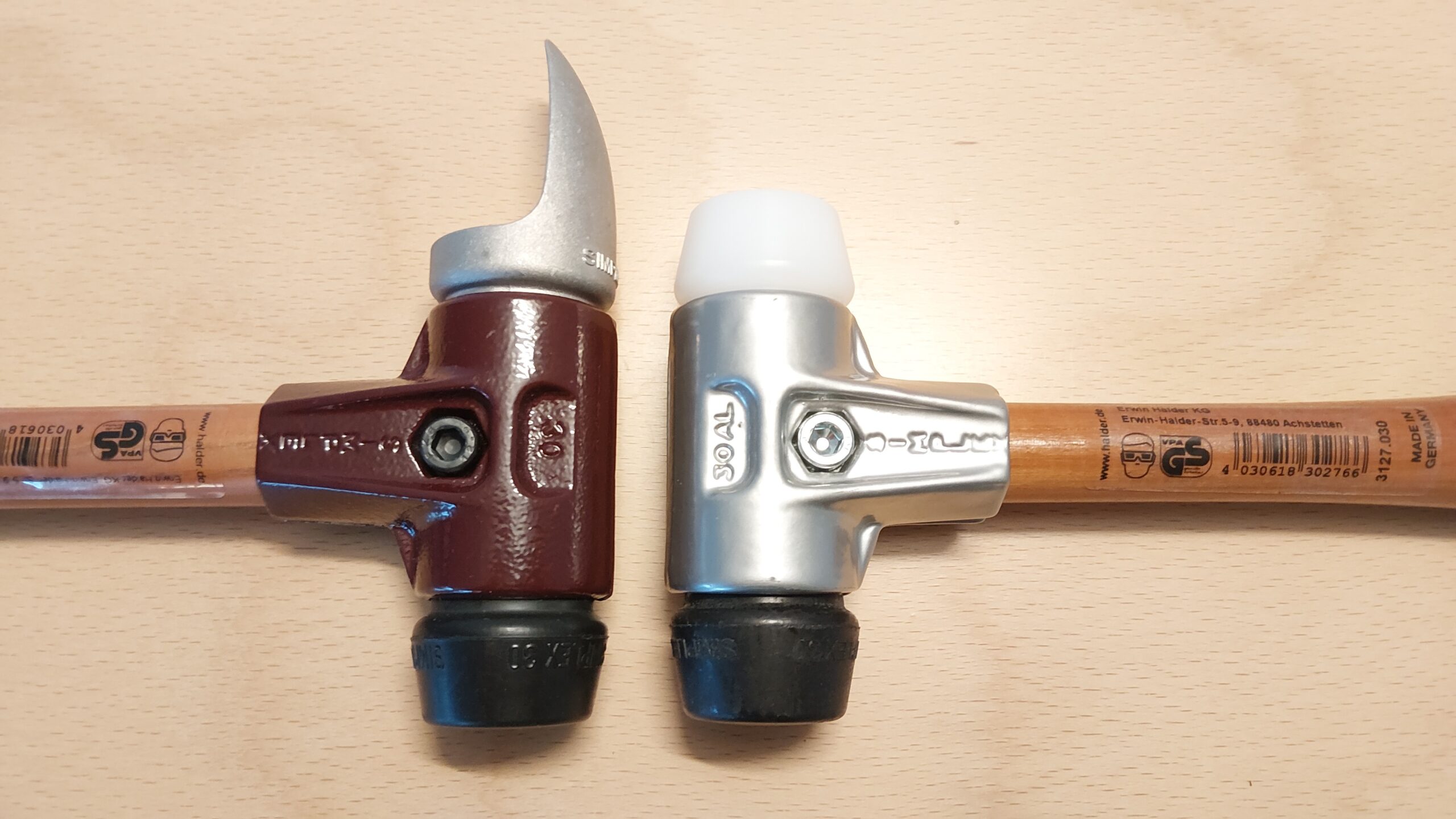 Schonhammer für Baumkontrolle
